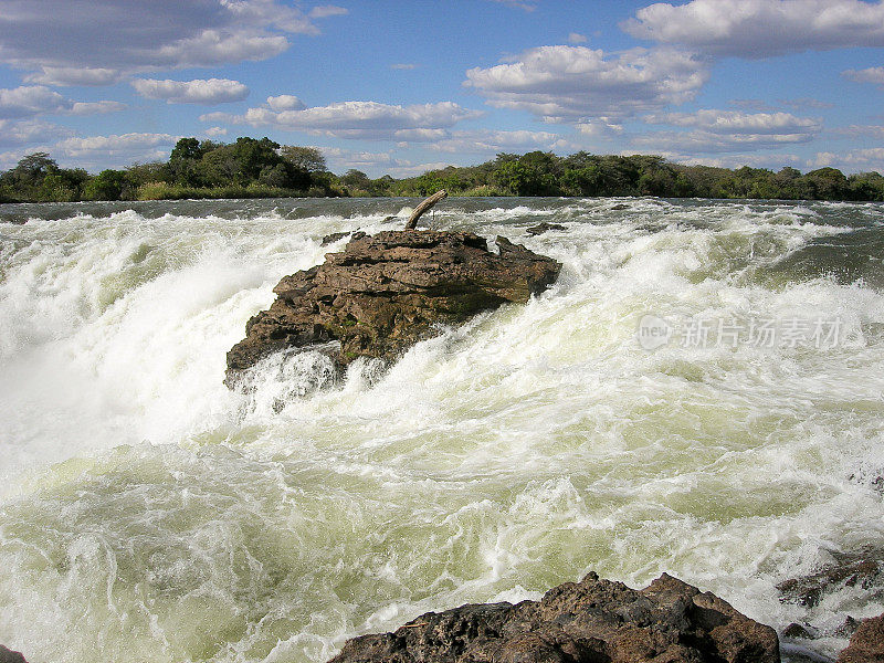 Sioma Falls，赞比亚，非洲